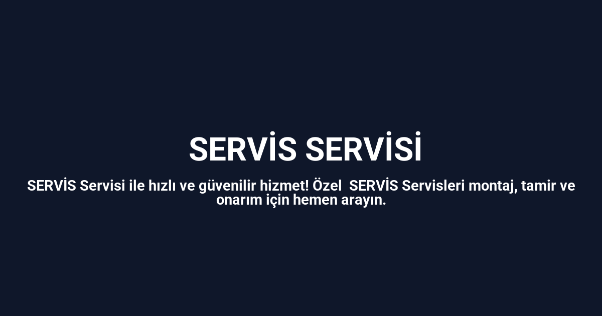 Mecitözü İmmergas Servisi